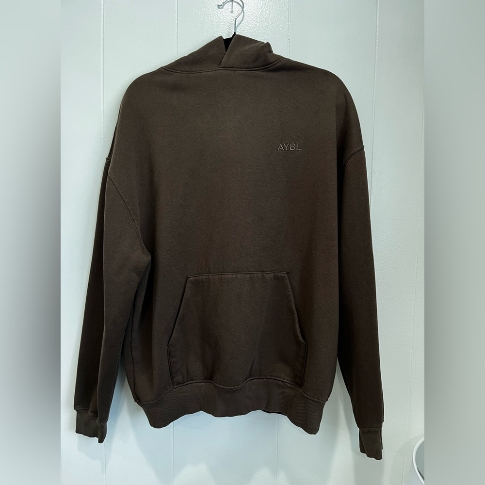 AYBL Dark Brown Pullover Hoodie Sweatshirt